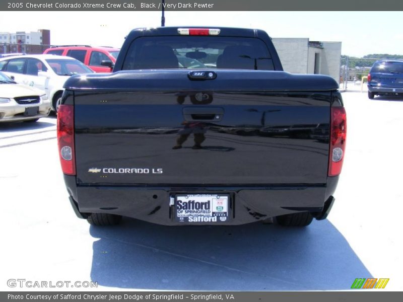 Black / Very Dark Pewter 2005 Chevrolet Colorado Xtreme Crew Cab