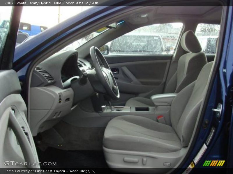 Blue Ribbon Metallic / Ash 2007 Toyota Camry Hybrid
