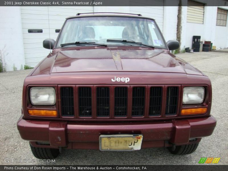 Sienna Pearlcoat / Agate 2001 Jeep Cherokee Classic 4x4