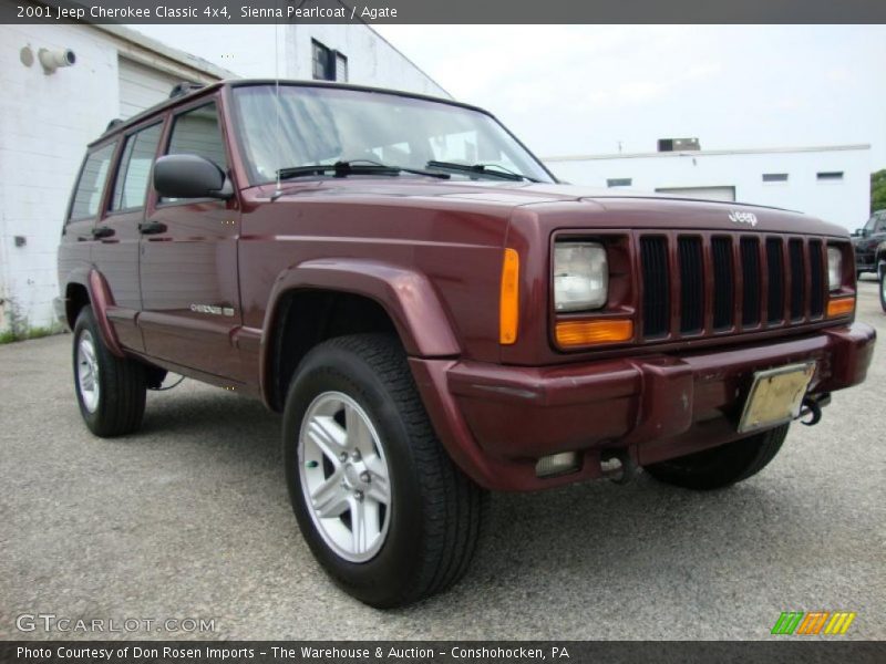 Sienna Pearlcoat / Agate 2001 Jeep Cherokee Classic 4x4