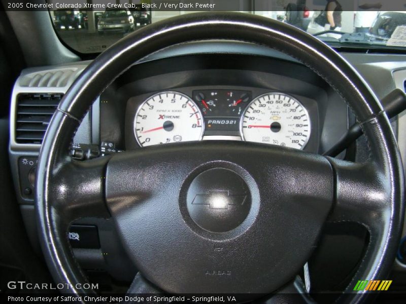 Black / Very Dark Pewter 2005 Chevrolet Colorado Xtreme Crew Cab
