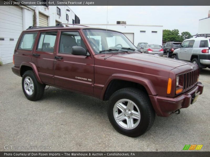 Sienna Pearlcoat / Agate 2001 Jeep Cherokee Classic 4x4