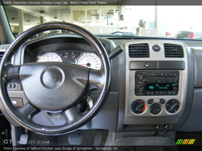 Black / Very Dark Pewter 2005 Chevrolet Colorado Xtreme Crew Cab