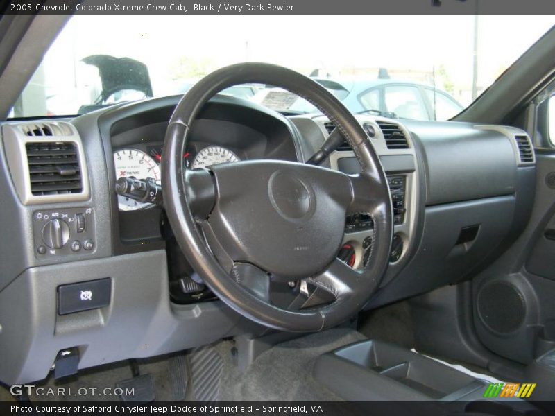 Black / Very Dark Pewter 2005 Chevrolet Colorado Xtreme Crew Cab