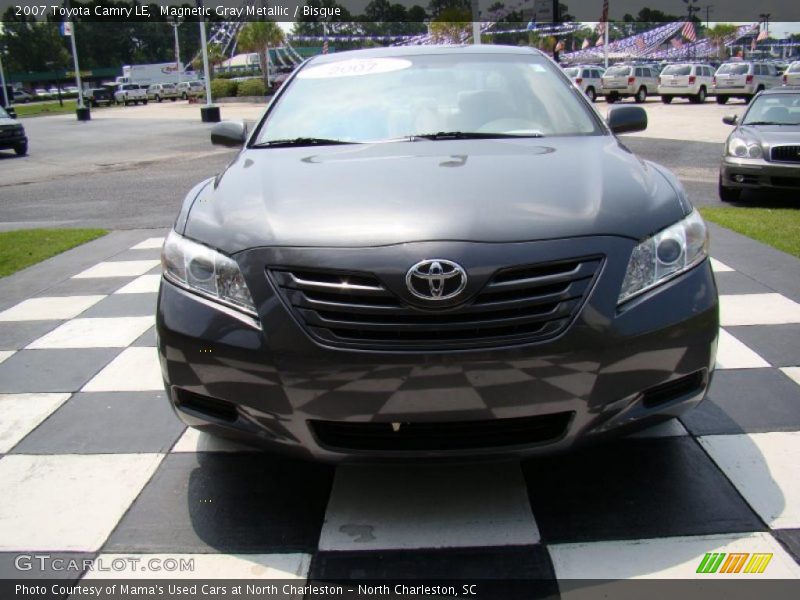 Magnetic Gray Metallic / Bisque 2007 Toyota Camry LE