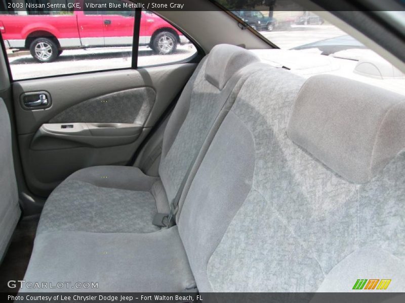 Vibrant Blue Metallic / Stone Gray 2003 Nissan Sentra GXE