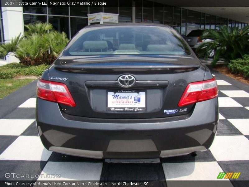 Magnetic Gray Metallic / Bisque 2007 Toyota Camry LE