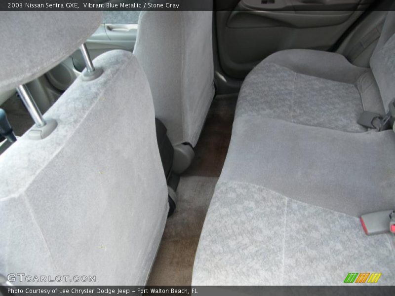 Vibrant Blue Metallic / Stone Gray 2003 Nissan Sentra GXE