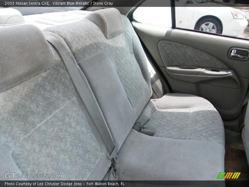 Vibrant Blue Metallic / Stone Gray 2003 Nissan Sentra GXE