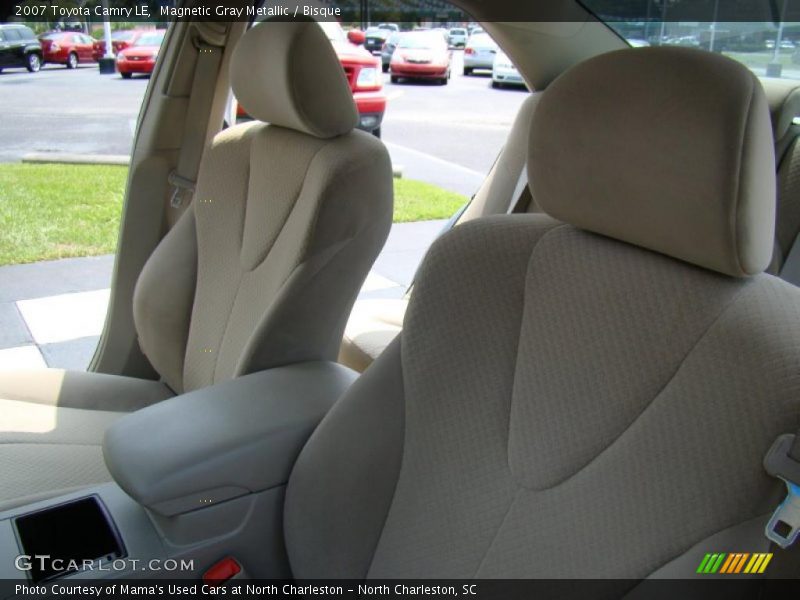 Magnetic Gray Metallic / Bisque 2007 Toyota Camry LE