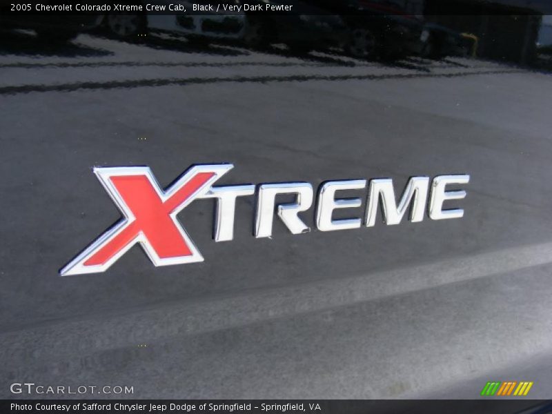 Black / Very Dark Pewter 2005 Chevrolet Colorado Xtreme Crew Cab