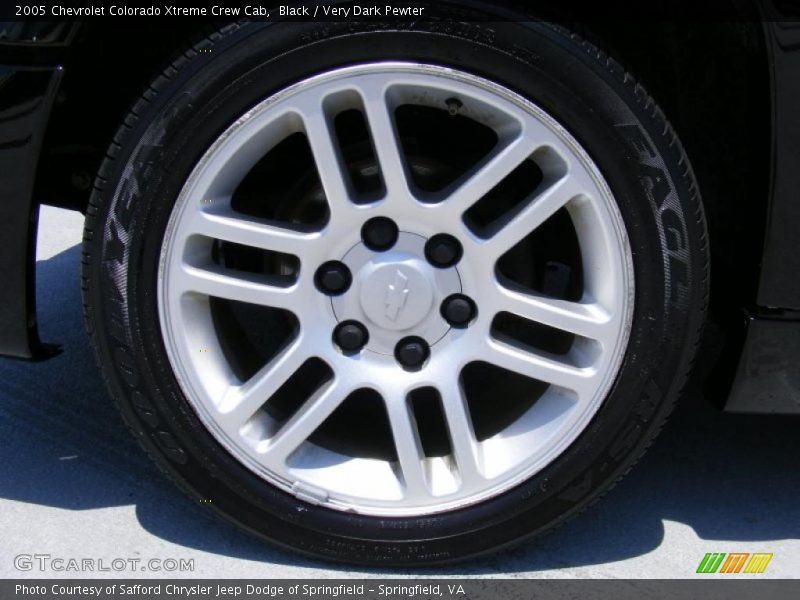 Black / Very Dark Pewter 2005 Chevrolet Colorado Xtreme Crew Cab