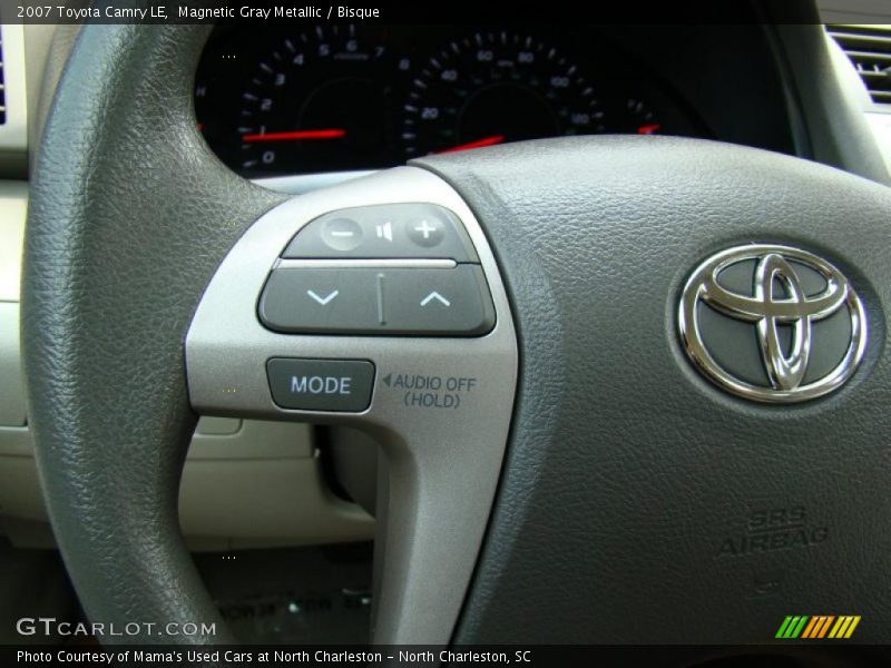 Magnetic Gray Metallic / Bisque 2007 Toyota Camry LE