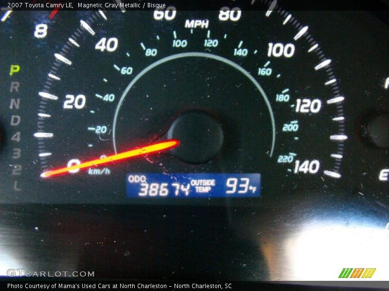 Magnetic Gray Metallic / Bisque 2007 Toyota Camry LE