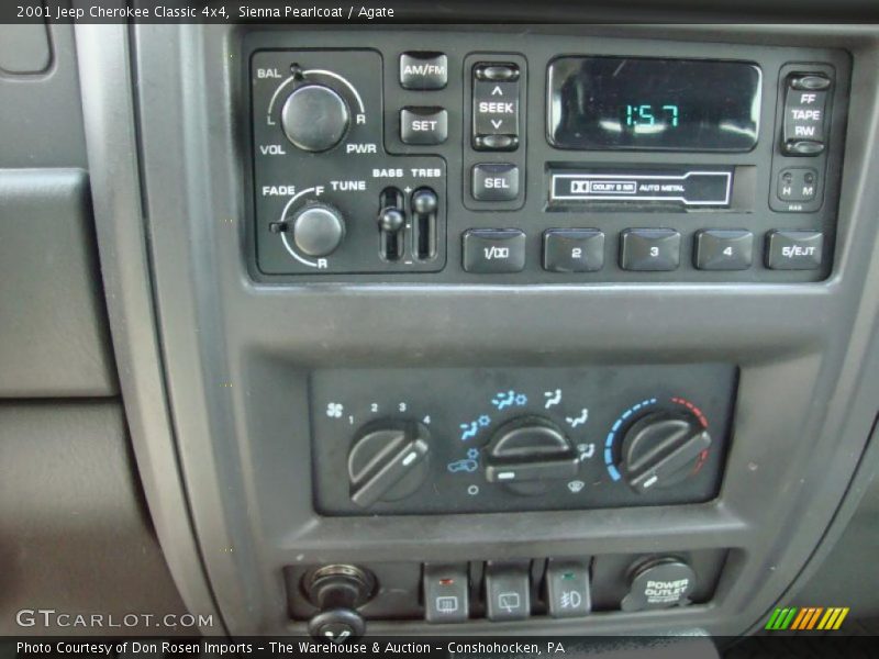 Sienna Pearlcoat / Agate 2001 Jeep Cherokee Classic 4x4