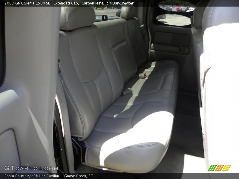 Carbon Metallic / Dark Pewter 2003 GMC Sierra 1500 SLT Extended Cab