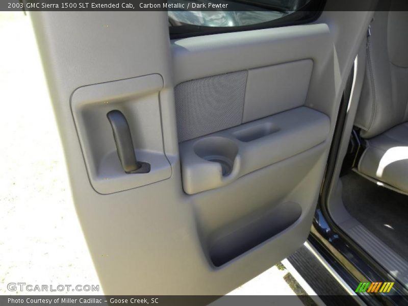 Carbon Metallic / Dark Pewter 2003 GMC Sierra 1500 SLT Extended Cab