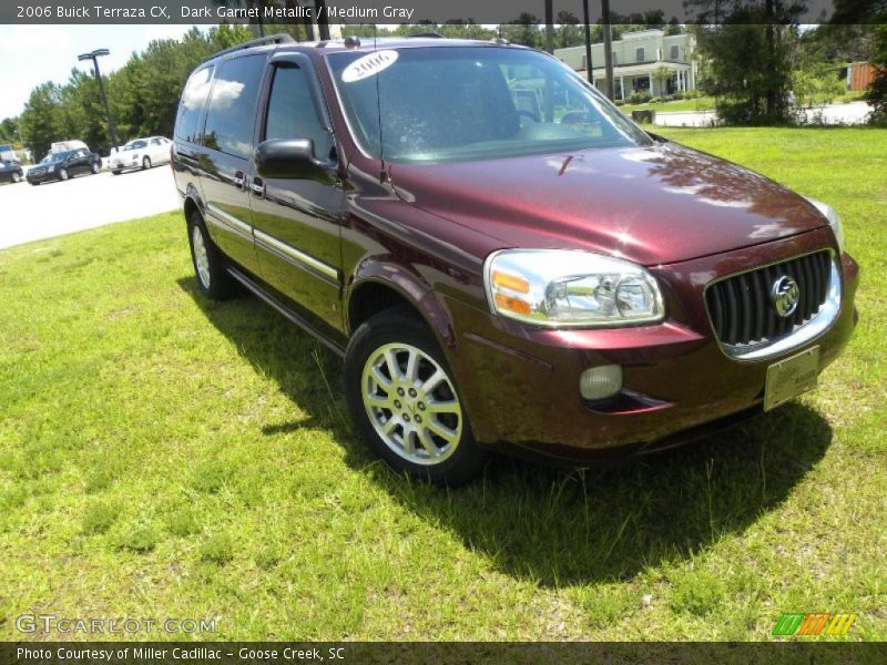 Dark Garnet Metallic / Medium Gray 2006 Buick Terraza CX