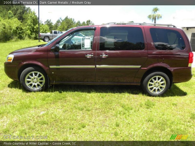 Dark Garnet Metallic / Medium Gray 2006 Buick Terraza CX
