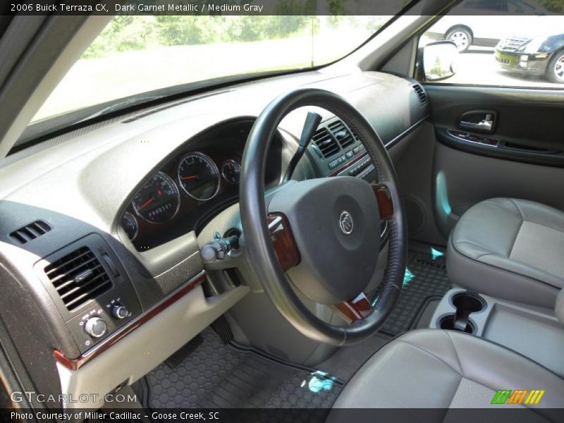 Dark Garnet Metallic / Medium Gray 2006 Buick Terraza CX