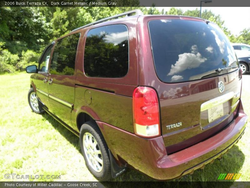 Dark Garnet Metallic / Medium Gray 2006 Buick Terraza CX