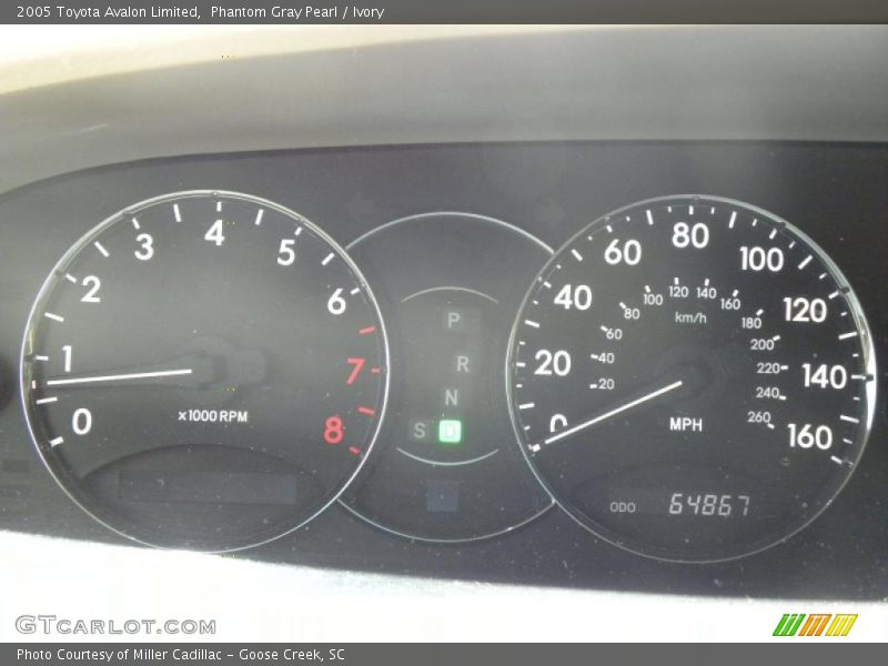 Phantom Gray Pearl / Ivory 2005 Toyota Avalon Limited
