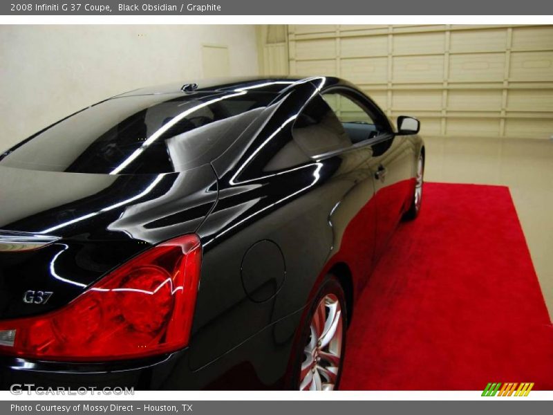 Black Obsidian / Graphite 2008 Infiniti G 37 Coupe