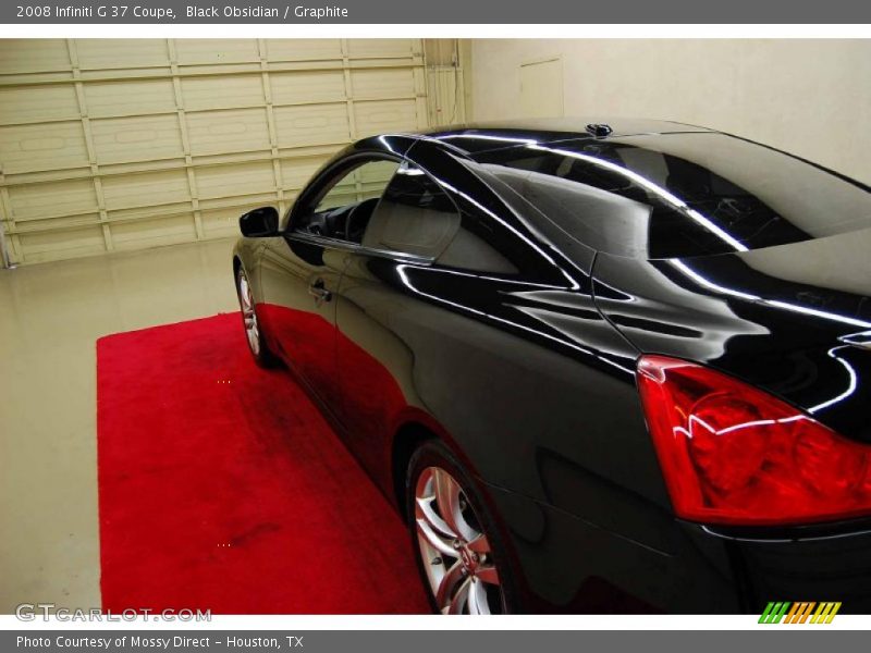 Black Obsidian / Graphite 2008 Infiniti G 37 Coupe