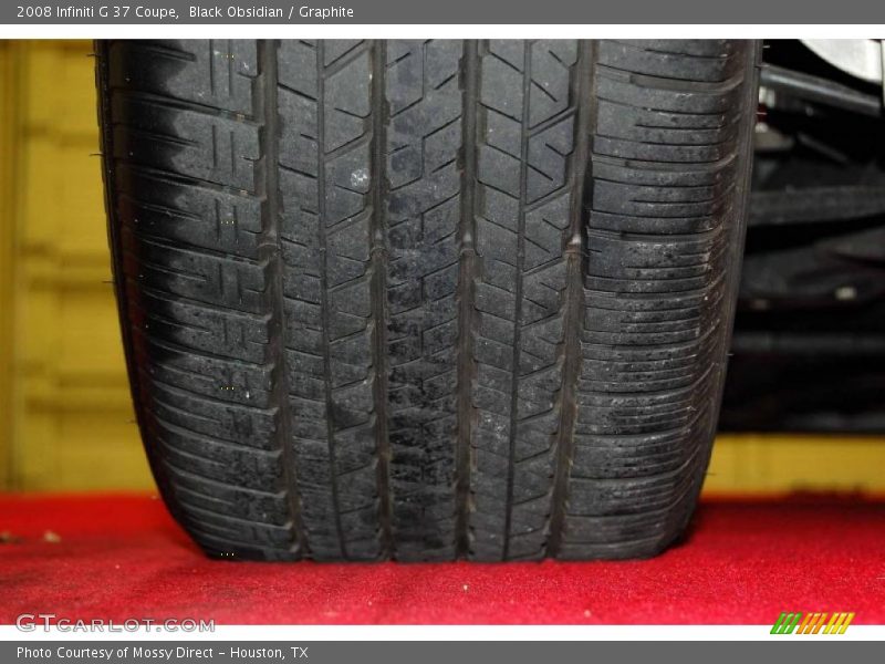 Black Obsidian / Graphite 2008 Infiniti G 37 Coupe