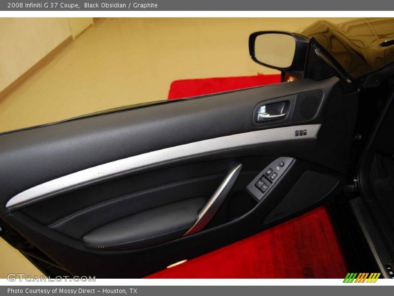 Black Obsidian / Graphite 2008 Infiniti G 37 Coupe