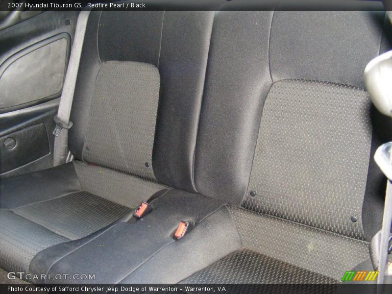 Redfire Pearl / Black 2007 Hyundai Tiburon GS