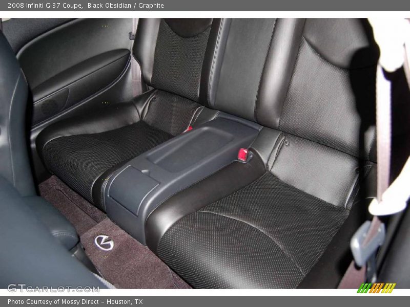 Black Obsidian / Graphite 2008 Infiniti G 37 Coupe