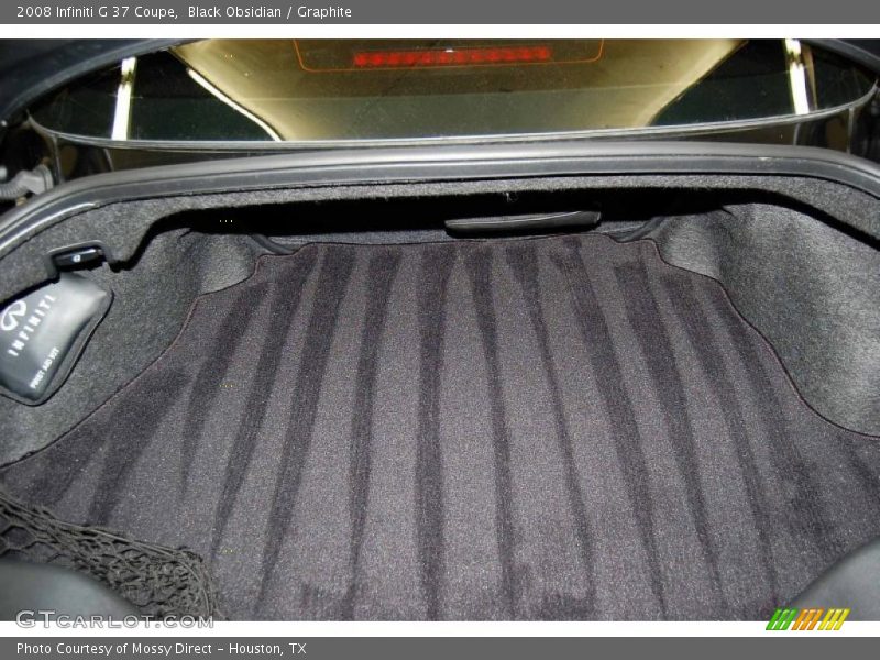 Black Obsidian / Graphite 2008 Infiniti G 37 Coupe