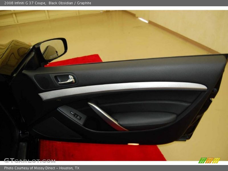 Black Obsidian / Graphite 2008 Infiniti G 37 Coupe