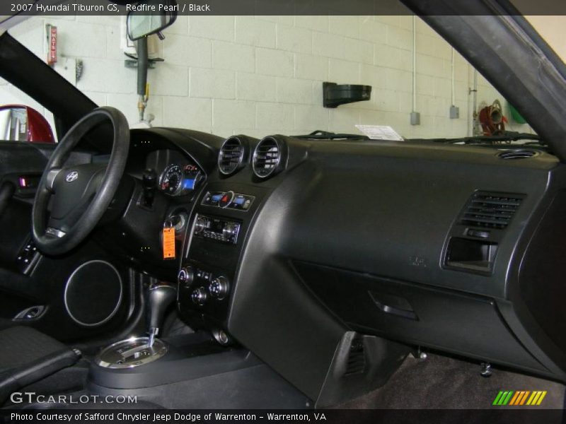 Redfire Pearl / Black 2007 Hyundai Tiburon GS