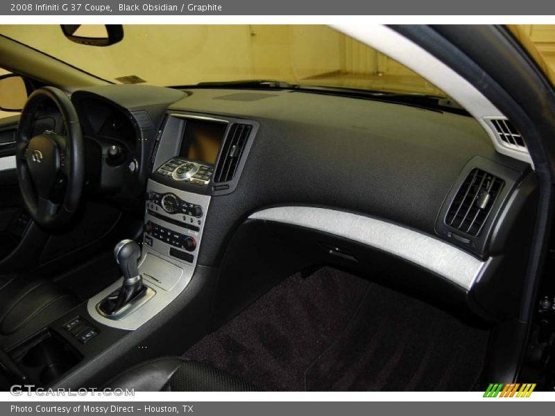 Black Obsidian / Graphite 2008 Infiniti G 37 Coupe