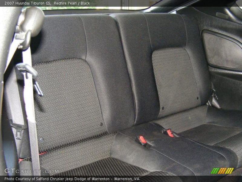 Redfire Pearl / Black 2007 Hyundai Tiburon GS
