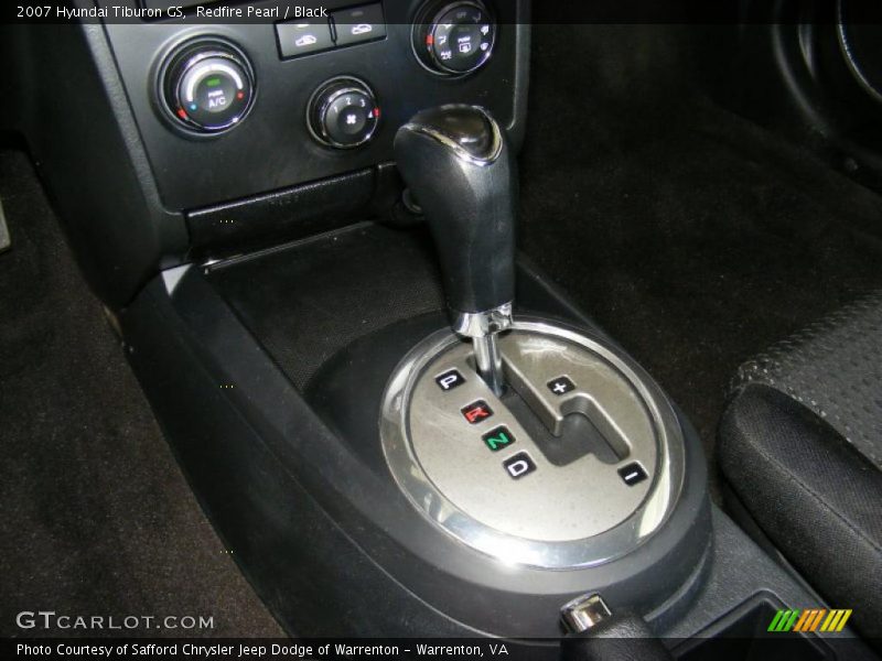 Redfire Pearl / Black 2007 Hyundai Tiburon GS