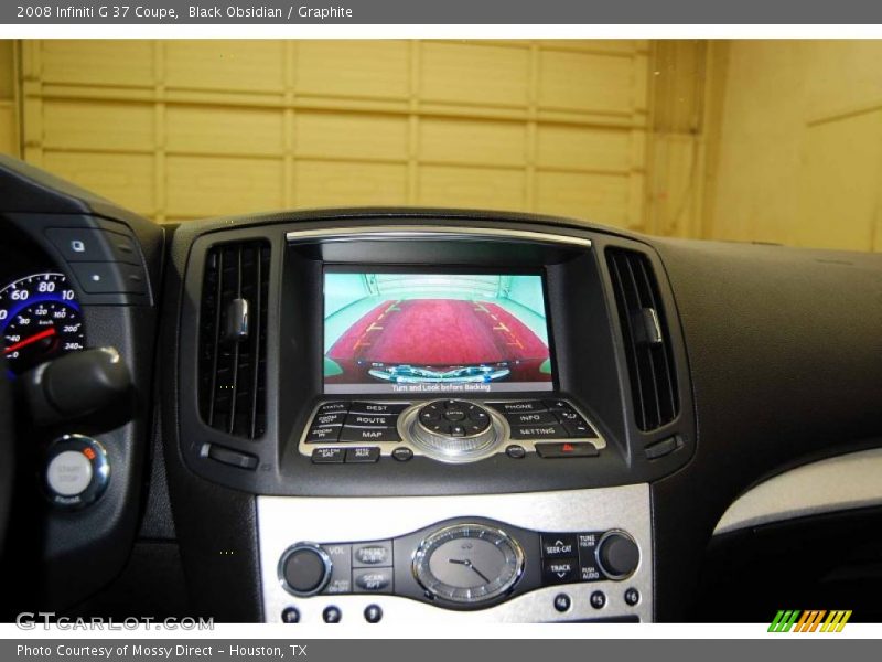 Black Obsidian / Graphite 2008 Infiniti G 37 Coupe