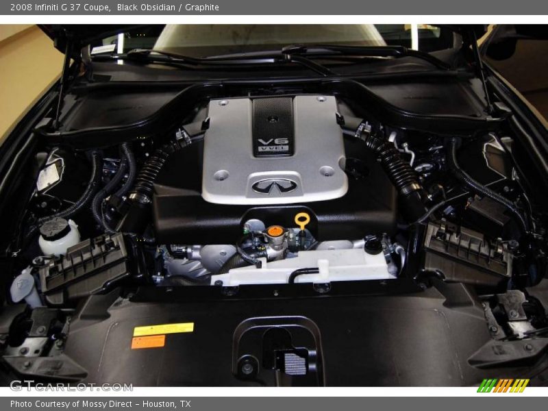 Black Obsidian / Graphite 2008 Infiniti G 37 Coupe