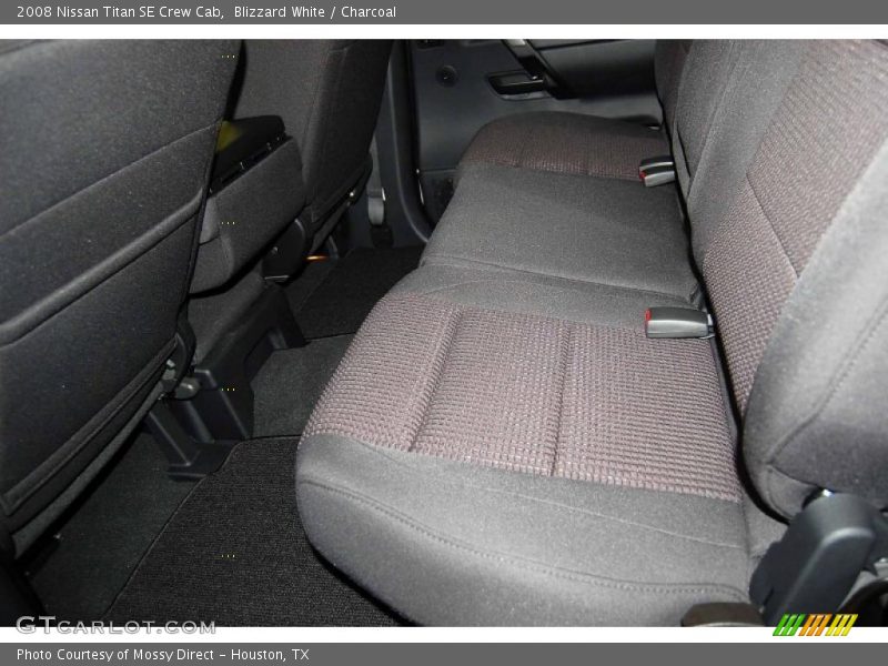 Blizzard White / Charcoal 2008 Nissan Titan SE Crew Cab