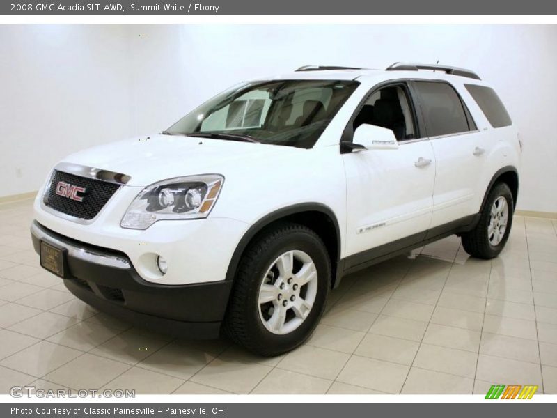 Summit White / Ebony 2008 GMC Acadia SLT AWD