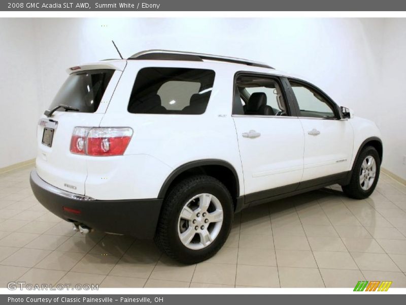 Summit White / Ebony 2008 GMC Acadia SLT AWD