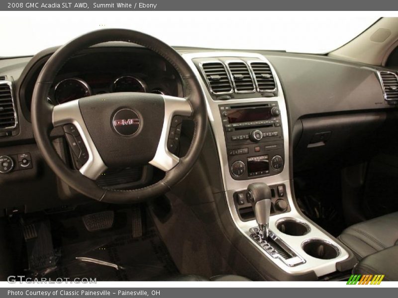 Summit White / Ebony 2008 GMC Acadia SLT AWD