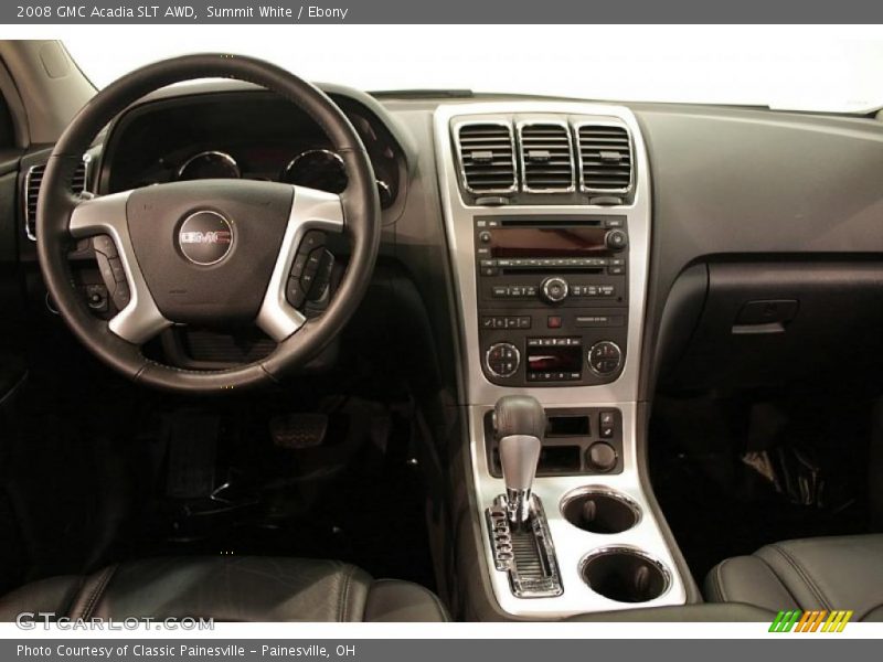 Summit White / Ebony 2008 GMC Acadia SLT AWD
