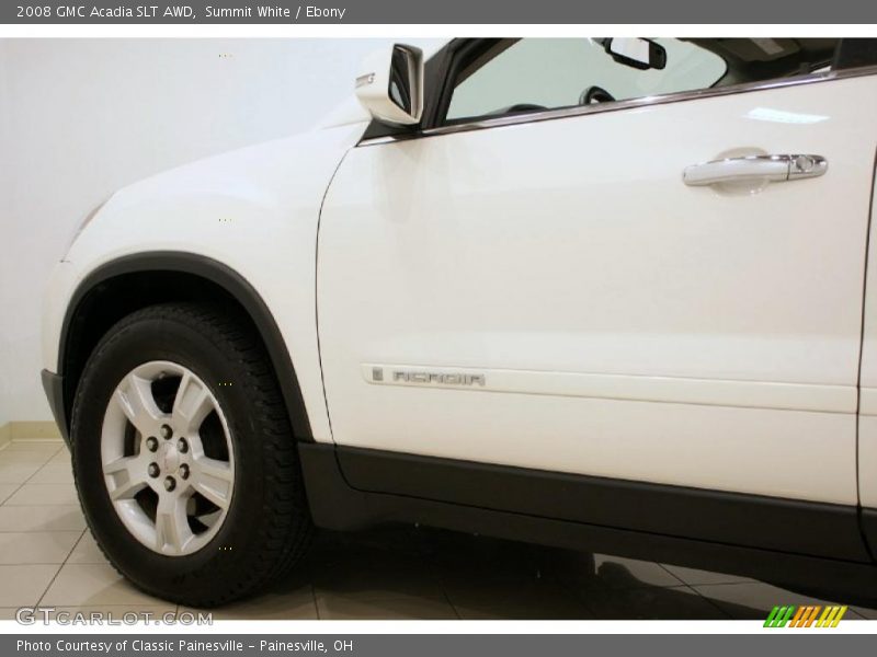 Summit White / Ebony 2008 GMC Acadia SLT AWD