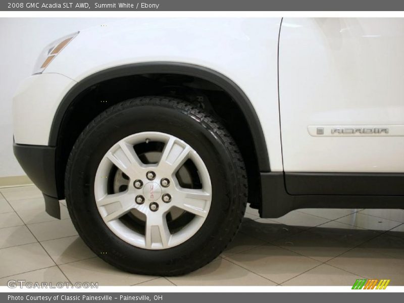 Summit White / Ebony 2008 GMC Acadia SLT AWD