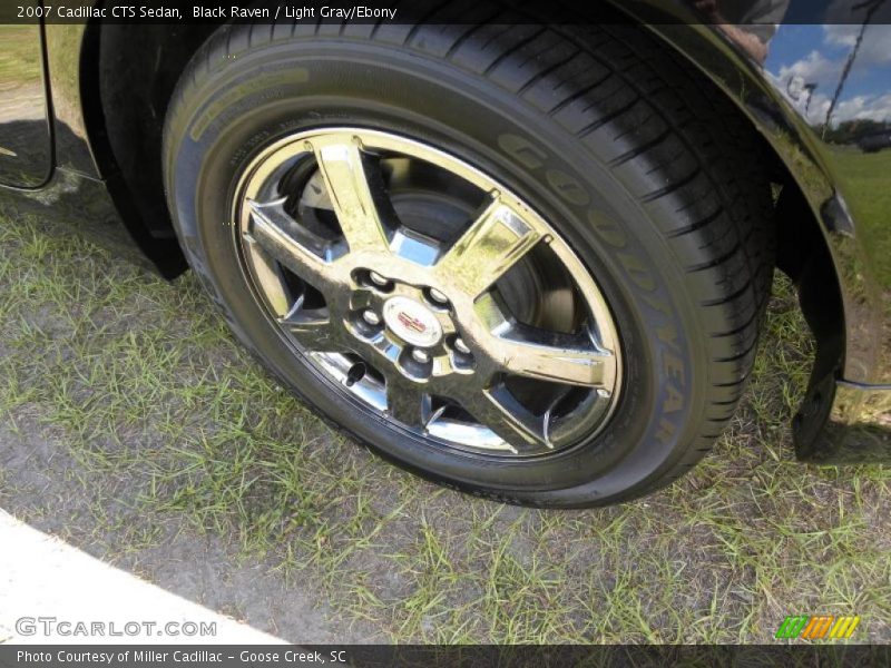 Black Raven / Light Gray/Ebony 2007 Cadillac CTS Sedan