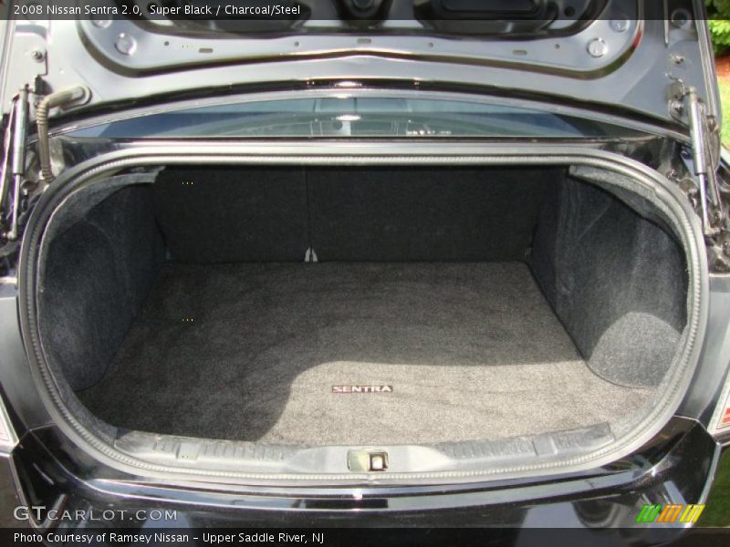 Super Black / Charcoal/Steel 2008 Nissan Sentra 2.0