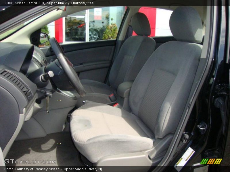 Super Black / Charcoal/Steel 2008 Nissan Sentra 2.0